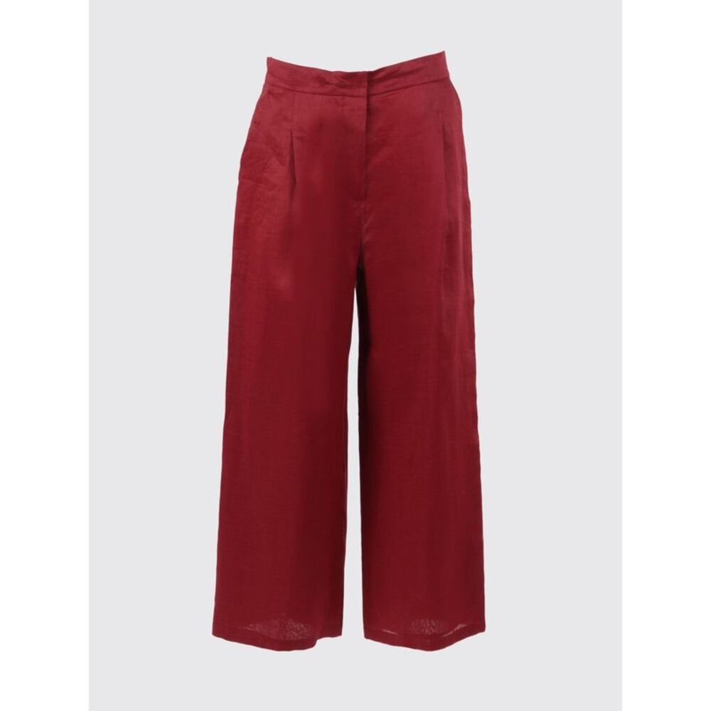 Max Mara Studio Pants Woman Red